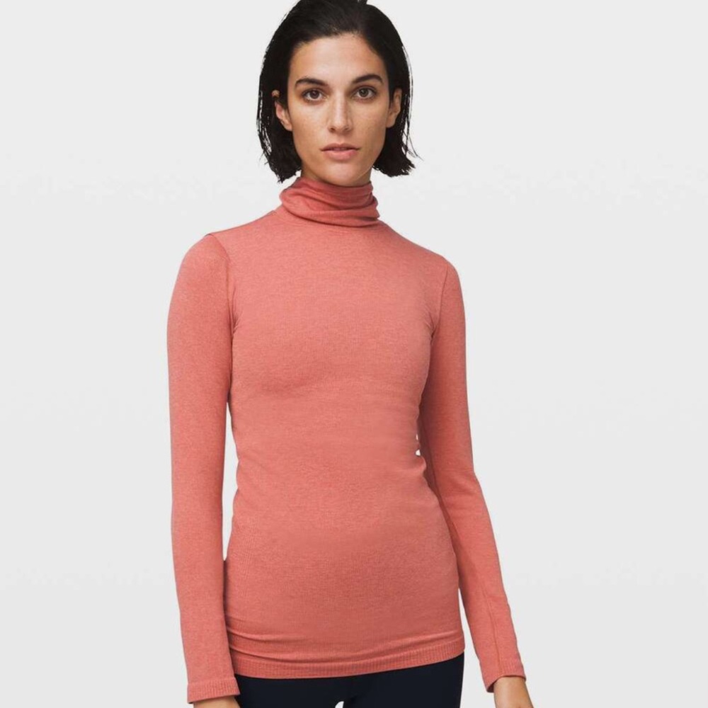 Lululemon Yin Vibes Turtleneck Copper Clay
